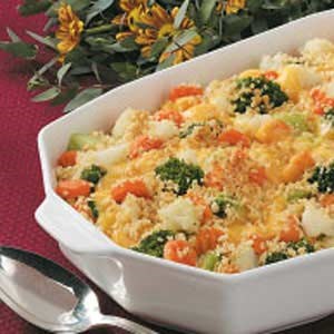Colorful veggie bake 