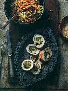Colourful spiced cabbage