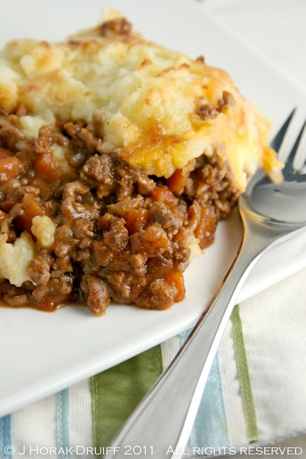 Comforting cottage pie