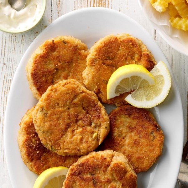 Comforting tuna patties