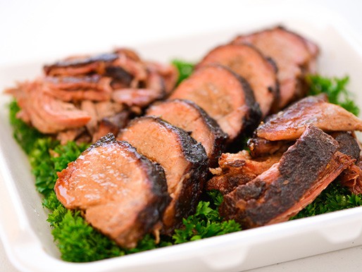 Competition barbecue pork shoulder