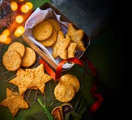 Comté & rosemary shortbread