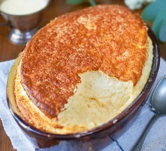 Comté cheese soufflé 
