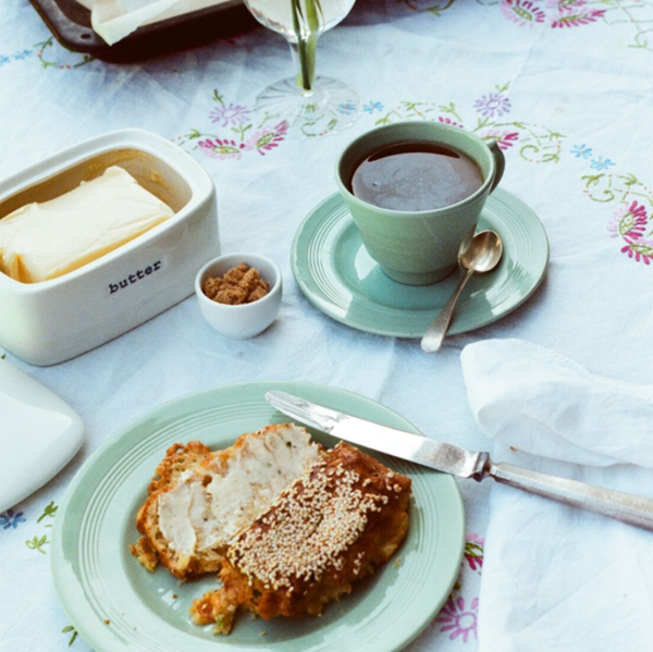 Comté, spring onion & sesame scones