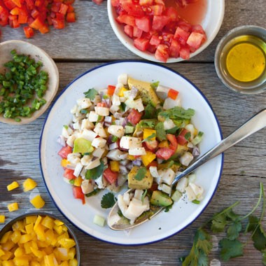 Conch salad, man!