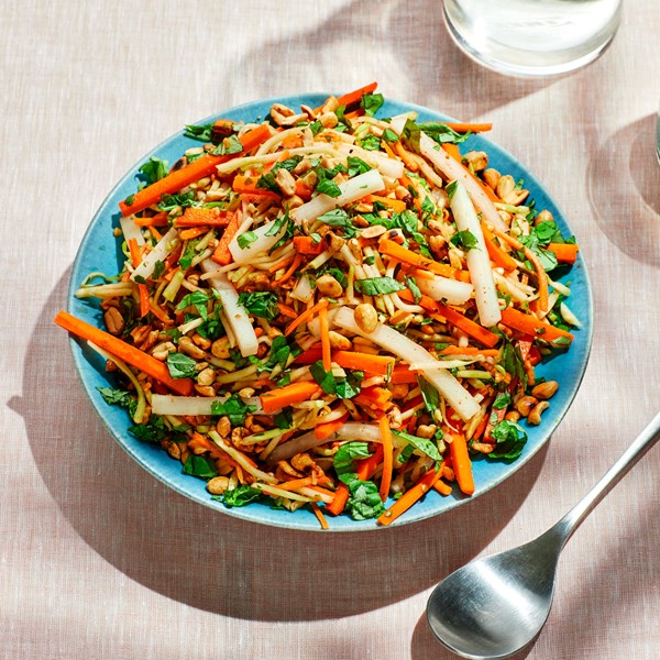 Confetti broccoli and herb slaw