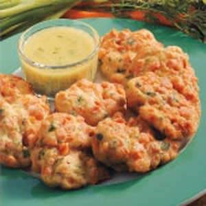Confetti carrot fritters