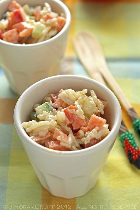 Confetti rice salad