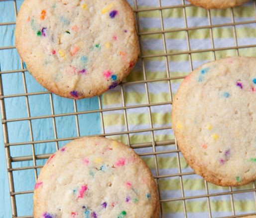 Confetti sprinkle sugar cookies
