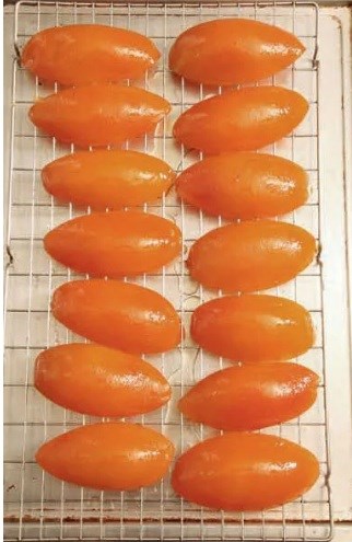 Confit orange