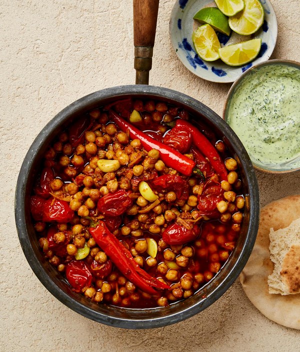 Confit tandoori chickpeas recipe Eat Your Books