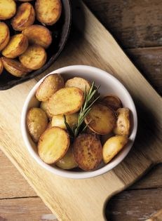 Confited potatoes