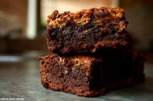 Confiture de lait brownies