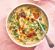 Congee with chicken