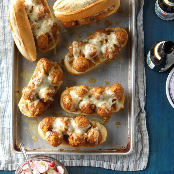 Contest-winning Bavarian meatballs