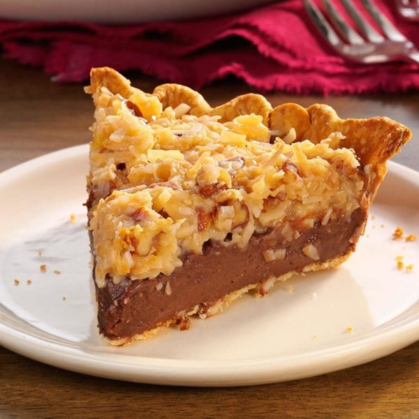 Contest-winning German chocolate pie