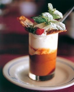 Cooked cream from the marshes (Pannacotta des marais)