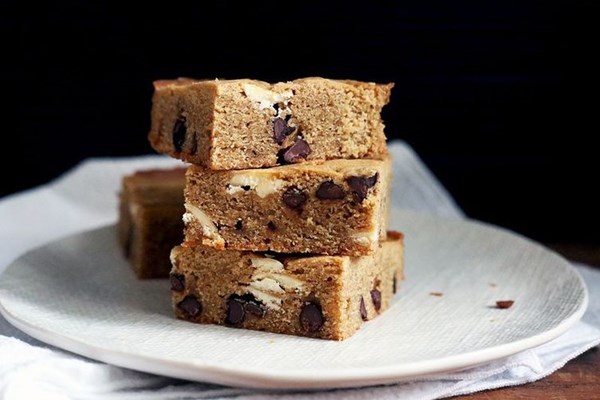 Cookie butter blondies