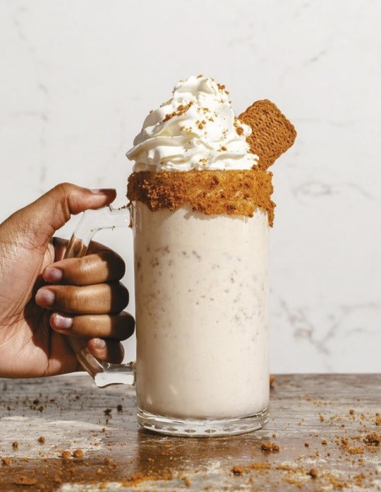 Cookie butter milkshake 