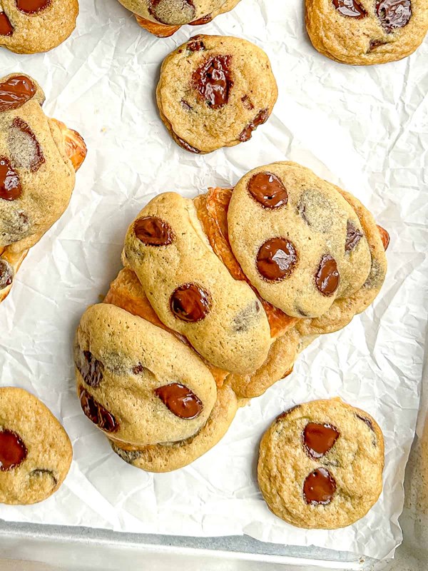 Cookie croissant (crookies)