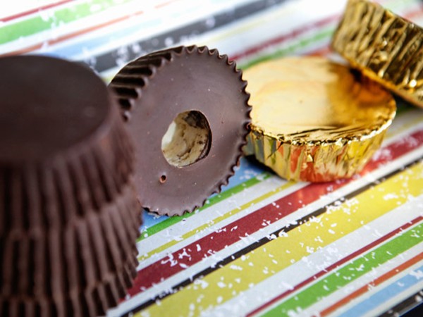 Cookie dough-filled Reese's cups