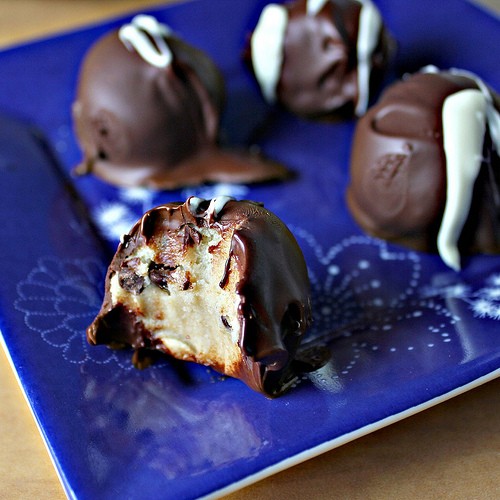 Cookie dough truffles