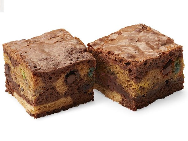 Cookie jar brownies 