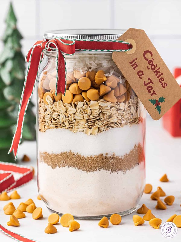Cookie mix in a jar