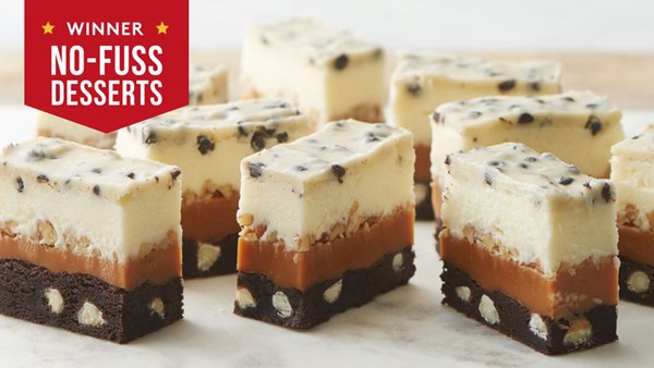 Cookies and cream caramel layer bars [Sandy Reiter]