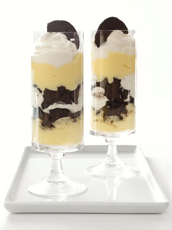 Cookies-and-cream parfaits