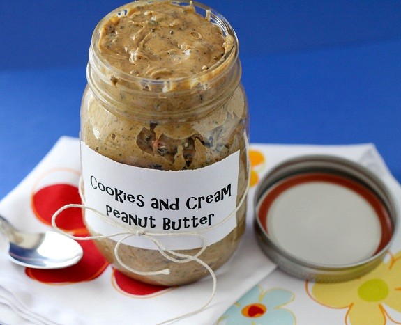 Cookies and cream peanut butter