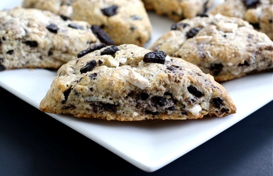 Cookies ‘n cream scones
