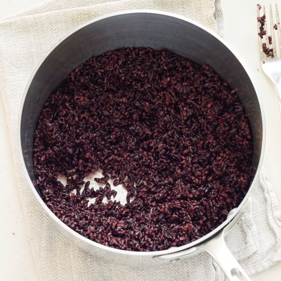 Cooking perfect black rice