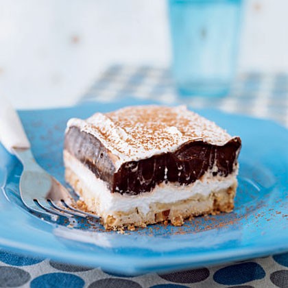 Cool, creamy chocolate dessert