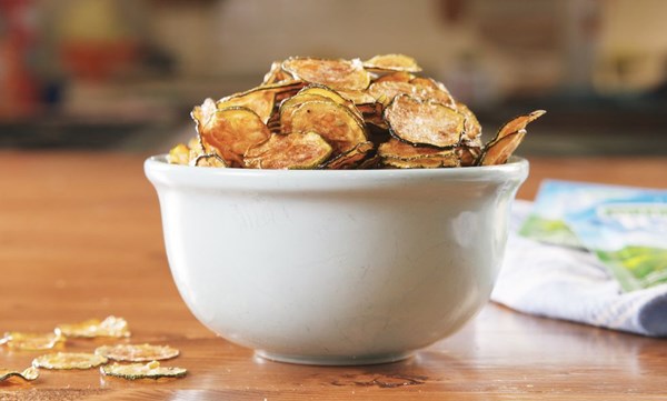 Cool ranch zucchini chips