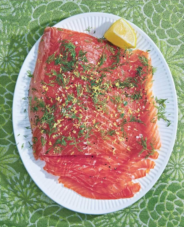 Cooler gravlax