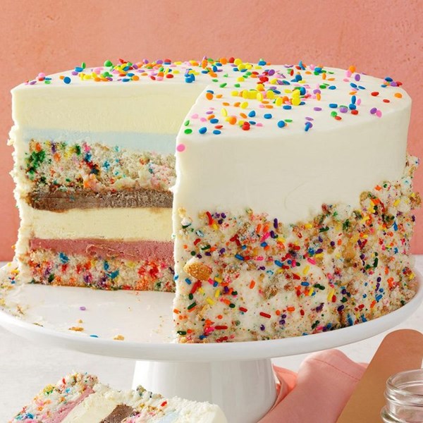 Copycat celebration cheesecake