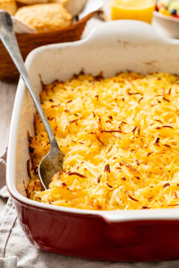 Copycat Cracker Barrel hashbrown casserole 
