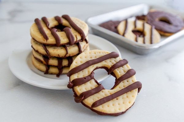 Copycat Keebler Fudge Stripes™ cookies