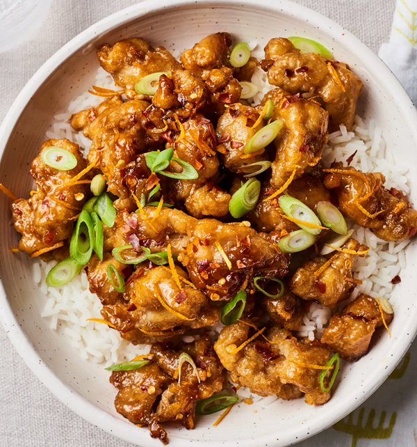 Copycat Panda Express orange chicken
