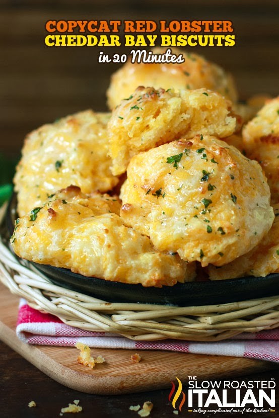Copycat Red Lobster cheddar bay biscuits in 20 minutes