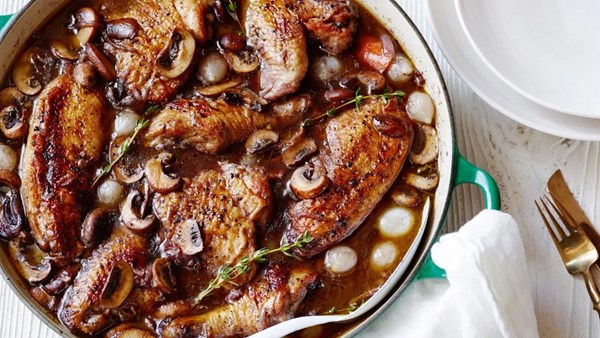Coq au vin 