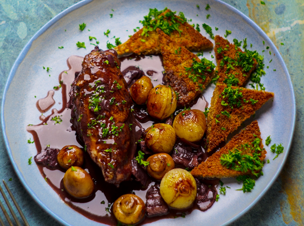 Coq au vin de Bourgogne