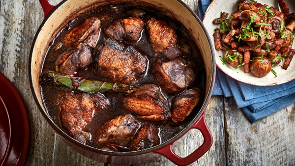 Coq au vin [Raymond Blanc]