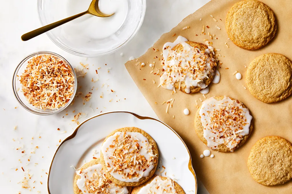 Coquito cookies