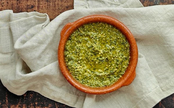 Coriander pesto