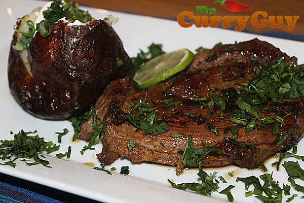 Coriander seared rose veal