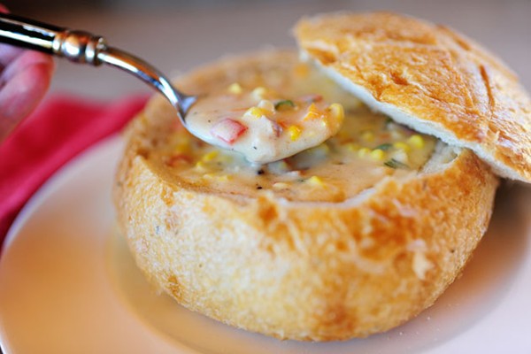 Corn & cheese chowder