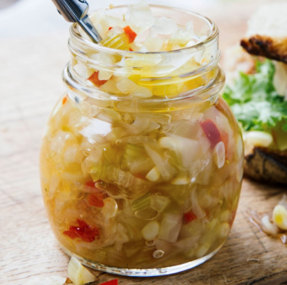 Corn & fennel chow chow
