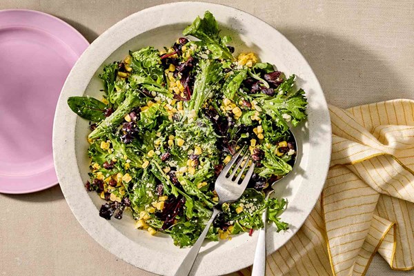Corn and black bean salad